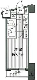 グランド・ガーラ渋谷 11階 間取り図