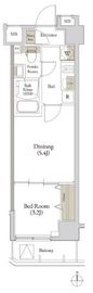 Log三ノ輪 302 間取り図