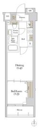 Log三ノ輪 501 間取り図