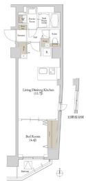 Log三ノ輪 1003 間取り図