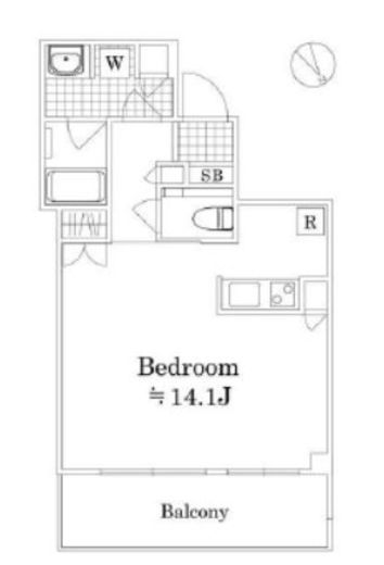 THE TOWER JUJO (ザ・タワー十条) 9階 間取り図