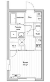 コンポジット渋谷本町 401 間取り図