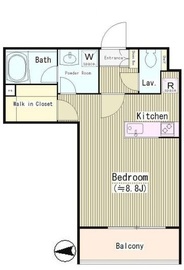 ゼルコバ上高井戸 301 間取り図