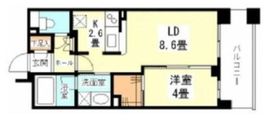 ガーデンヴィラ三軒茶屋 3階 間取り図