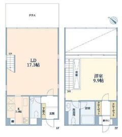 グランドメゾン神宮前 1階 間取り図