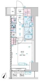 GENOVIA川崎Ⅶ (ジェノヴィア川崎Ⅶ) 9階 間取り図