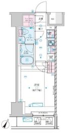 GENOVIA川崎Ⅶ (ジェノヴィア川崎Ⅶ) 7階 間取り図