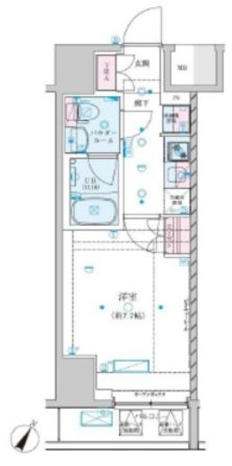 GENOVIA川崎Ⅶ (ジェノヴィア川崎Ⅶ) 11階 間取り図
