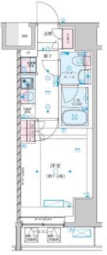 GENOVIA川崎Ⅶ (ジェノヴィア川崎Ⅶ) 5階 間取り図