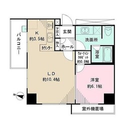 ジェントルエア神宮前 16階 間取り図