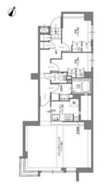 インプルーブ西早稲田 202 間取り図