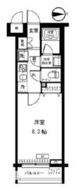 コンシェリア笹塚テラス 3階 間取り図
