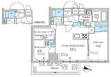 パークアクシス板橋本町ステーションゲート 601 間取り図