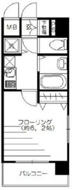 ラグジュアリーアパートメント三田慶大前 5階 間取り図