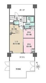 ブリリア小金井桜町 1階 間取り図