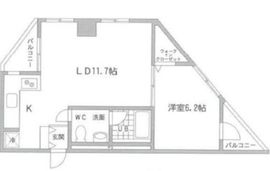 レジディア桜上水 302 間取り図