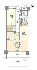 ブリリアントヨス 102 間取り図