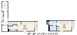 Fullea若松河田 501 間取り図