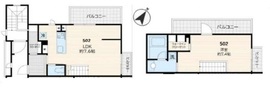Fullea若松河田 502 間取り図