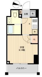 レノス新子安 304 間取り図