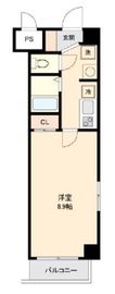 コンフィアンサ等々力 302 間取り図
