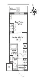 コンフォリア東上野 905 間取り図
