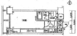 ミディアス渋谷ウエスト 4階 間取り図