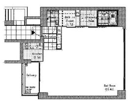 青山アレー 101 間取り図