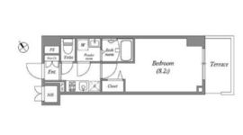 グランパセオ田端 D404 間取り図