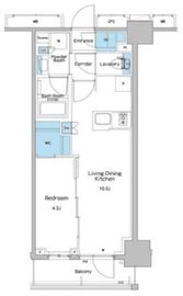 ルフォンプログレ志村坂上 205 間取り図