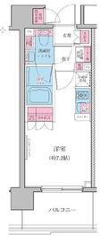 レジディア品川シーサイド 504 間取り図