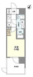 La Douceur川崎Ⅰ (ラドゥセール川崎Ⅰ) 101 間取り図