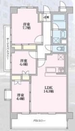オーパスレジデンス吉祥寺 204 間取り図