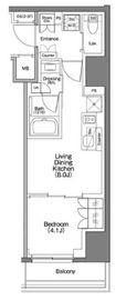 ザ・パークハビオ横浜白楽 501 間取り図