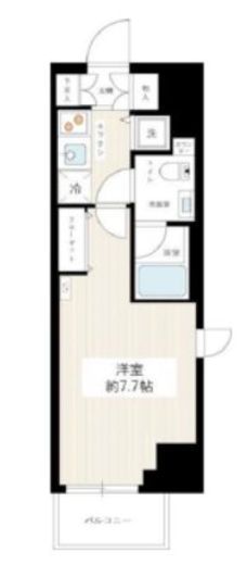 HY's YOKOHAMA Felice 7階 間取り図
