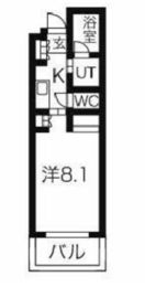 ガーデン東新宿 420 間取り図