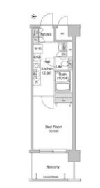 コンフォリア東品川 110 間取り図