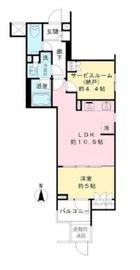 オープンレジデンシア祖師谷 2階 間取り図