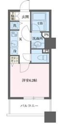 ドゥーエ横浜駅前 608 間取り図
