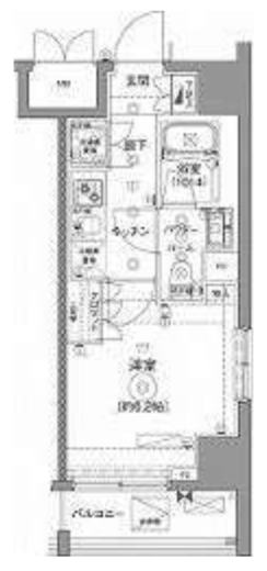 セジョリ川崎 7階 間取り図