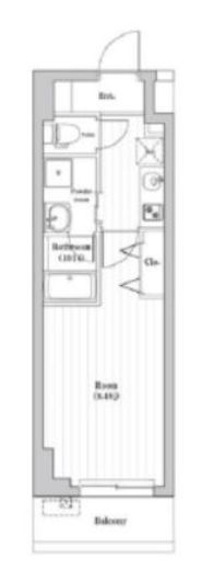 アーバンパーク三ノ輪Ⅱ 803 間取り図