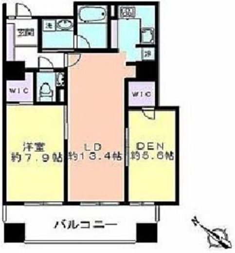 ガレリアグランデ 21階 間取り図