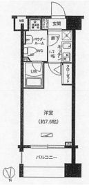 メインステージ白金高輪駅前 903 間取り図