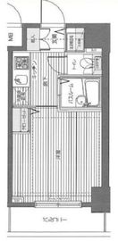 アヴァンティーク銀座2丁目参番館 4階 間取り図