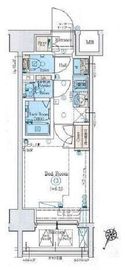 GENOVIA阪東橋Ⅱskygarden (ジェノヴィア阪東橋2スカイガーデン) 7階 間取り図