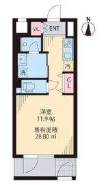 レコルトヴィル高円寺 103 間取り図