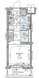 コンシェリア横濱山手 THE RESIDENCE 3階 間取り図