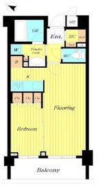 クオリア桜新町 3階 間取り図