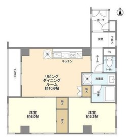 グランドメゾン本郷 5階 間取り図