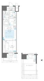 ZOOM新宿御苑前 2階 間取り図
